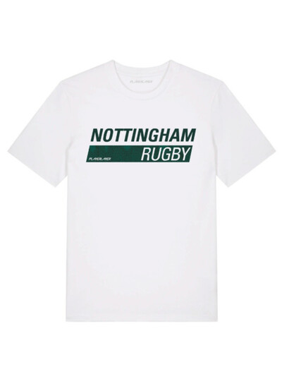 Unisex Rugby Club Tee White